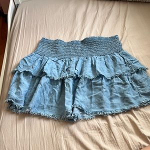 Blue skirt aerie size XL